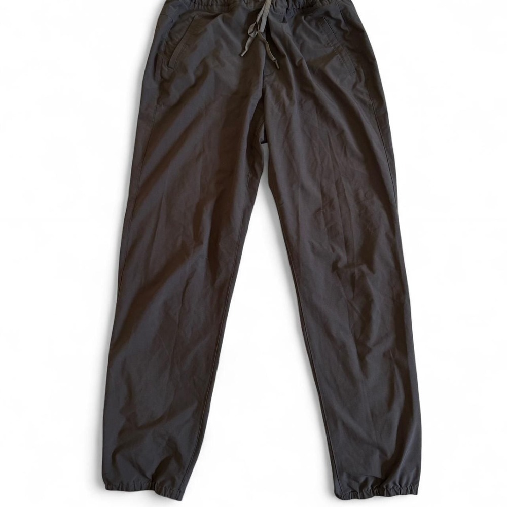 Vintage Eddie Bauer Black Nylon Tech Joggers, Men's Size M - Y2K Style